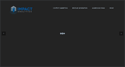 Desktop Screenshot of impactanalytics.com